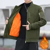 Men s Down Parkas Flight Jacket Models Autumn and Winter Casual Baseball Clothing Cotton 230918