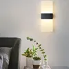 Duvar lambası Modern Sconce 6W ışıklar Koridor Yatak Odası Koridoru için Akrilik LED Oturma Odası Kapalı Aydınlatma