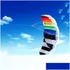 Kite Accessories Dual Lines Parafoil Flying Tools Line Power Braid Sailing Kitesurf Rainbow Outdoor Toys Sports Beach Stunt Kites Dhhem