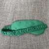 La Brand Slaapmaskers voor meisjes Groene kleur Letterprint Oogverzorgingsmaskers zorgen voor lekker slapen Casual stretch oogmasker met stofzak Topkwaliteit 2023 Nieuwe trend