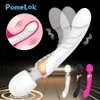 NXY Vibrators 10 Mode Single Head Vibrator for Women's Sex Toys New Silicone Shock Av Stick Masturbation Appliance Soft Massage 230809