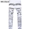 MCCKLE/2017, осенние мужские джинсовые брюки, белые повседневные брюки с газетным принтом, мужские окрашенные узкие джинсы для мужчин, размер 28-421277K