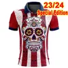 2023 24 Chivas Mens Soccer Jerseys Special Edition I. Brizuela A. Vega G. Sepulveda F. Beltran Cisneros Home Away 3rd Special Editionフットボールシャツ