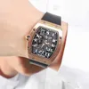 Swiss Luxury Wristwatches Richardmill Automatic Mechanical Watches mens Mens Series RM 6701 Rose Gold Limited Edition Automatic Chaining Ultra Thin Wrist WN-1RR7