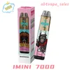 Tornado IMini original 7000 bocanadas 0% 2% 3% 5% bocanado 7000 850 mAh Batería Recargable 6 RGB Light Desechable Vape Puff 7K sin costo adicional Dispositivo de bobina de malla en Eslovaquia