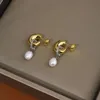 Дизайнерские серьги с толстым C-образным жемчугом в стиле барокко, серьги с бриллиантами, съемные роскошные серьги в форме полумесяца для женщин