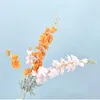 Decorative Flowers 87cm Hyacinth Violet Flower Fake Silk Artificial Mariage Birthday Party Bridal Floral Home Decoration Ornamental Flores