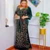 プラスサイズのドレスサイズアフリカパーティーの女性2023 Dashiki Ankara Velvet Invindent Gowns Turkey Outfits Robe Africa Clothes230918