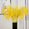 Dekorativa blommor 10 Long Branch Rice Plastic Opening Wheat Ear Shooting Prop False Simulation Flower Dry Living Room