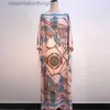 Basic Casual Jurken Afrikaanse Dashiki Jurk Print Bohemen Zijden Sjaal Hijab Losse Elegante Moslim Abaya Bazin Gewaad Toga Broder Riche Sexy Lady Party L230918