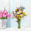 Dekorativa blommor Flower Bouquet Holder Display Stand Stands Iron Desktop Fixator Wedding Bouquets