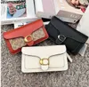 Designerskie torebki torby Tabby luksusowe skórzane lustro jakość ramion Woman Man Man Torebka Łańcuch Cross Cross Body Kopelopa Pochette Sprzęgło