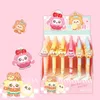 PCS/LOT KAWAII FRUIT GIRL MEKANISKA PENNA Söt 0,5 mm Ritning Skrivande Automatiska Pen School Office Supplies