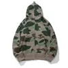 Camo sweatshirt met capuchon en rits, jersey met capuchon, herenmaat M-XXXL