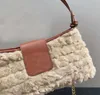 borse a tracolla Borsa da ascella Furry Adatta per l'autunno e l'inverno Borsa a tracolla Borsa a tracolla Portafoglio Design di marca Borsa da donna 230918