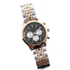 Erkekler Breit Designer ve Kadınlar Top Watch Steel Band Altı İği Tam İşlev Kronograf Yüzyıl Moda Moda Saat Küçük Süper Yüksek Kalite {Kategori}