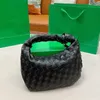 Handtasche Bottegass Woven Jodie Crochet Bags Designer Bag Woman Luxury the Tote Bag Bow Handle Small Hobo Soft Leather 5a Bags Venetass