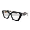 Damen-Sonnenbrille, Gletscherbrille, Funky Rock, SPR09Y-FSIZE, Retro-Brille, Acetat, ästhetischer Charme