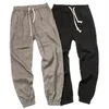męskie spodnie do joggingu letnie projektant mody joggery solidne marka cienkie swobodne mężczyźni luźne luźne 5xl dresowe pantalon304i