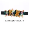 Belts Waist Belt Chain Idol Costume Flower Ribbon For Wrap Dress Halter