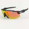 Gafas de sol de ciclismo UV400 Lentes negras polarizadas Gafas de ciclismo Gafas deportivas para montar en bicicleta MTB Gafas con estuche para hombres y mujeres OO9442 3 lentes adicionales