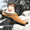 Hausschuhe Neue Baumwolle Hausschuhe Männer Winter Outdoor Männer Schuhe Wasserdicht Kältebeständig Casual Schuhe Männer Plüsch Warme Mann Schuhe Große größe 38-48 x0916