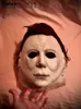 Costume Accessories Party Masks Bulex Halloween 1978 Michael Myers Mask Horror Cosplay Costume Latex Masks Halloween Props for Adult White High Quality 220926 L230