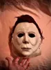 Accessori per costumi Maschere per feste Halloween 1978 Michael Myers Maschera Horror Costume cosplay Puntelli in lattice per adulti Bianco Alta qualità 230721 L230918