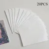 Ramki cukierki kolor lśniące miłosne serce 20pcs/pakiet 61 mm 91 mm kpop toploader pocard rękawy idolowe pojemne torba ochronna