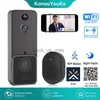 Deurbellen Smart Home T6 Draadloze WiFi Video Deurbel Camera Digitale Buitendeurbel Intercom HD Nachtzicht Beveiliging Aiwit HKD230918