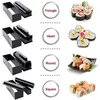 Sushi Tools 10-teiliges Set, multifunktionales Maker-Set, zum Selbermachen, Kochen zu Hause, japanische Reisbällchenform, Küche 230918