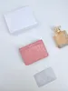حقيبة بطاقة العلامة التجارية الفاخرة منفردة بطاقة البطاقة بطباعة Classic Wallet Clover Cover Box Box