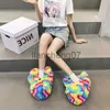 Slippers Slippers Women Men Children Boys Girls Winter Home Cotton Shoes Fashion Casual Indoor Female Clogs Ladies' s Warm Bear Boots x0916