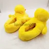 Slippers Cute Cartoon Duck Women Fluffy Slippers Ladies Warm Plus Indoor Home Sandals Shoes Boys And Girls Furry Cotton Slides x0916