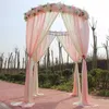 Creative Wedding Centerpieces Decoration Arch Props Stand Round Shape Happy Wishing Pavilion Shelf For Party Stage Layout Site