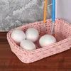 Dekorativa figurer 20st Eggs White Craft Foam Diy Toys Modeling Shape Polystyrene Balls For Painting Project 6cm