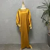 Etniska kläder afrikanska plus storlek långa klänningar för kvinnor 2023 Elegant Abaya Dubai Turkiet Robe Muslim Kaftan Wedding Party Gown Maxi Dress