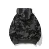 Camo sweatshirt met capuchon en rits, jersey met capuchon, herenmaat M-XXXL