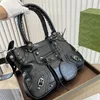 Balencig Tote Designer Shoulder Hand Braided Handle Highest-quality Locomotive for Women Men Leather Mirror Crossbody Bag Weave Wide Strap Sweet Spice