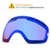 Lunettes de ski Lunettes pour enfants Lentille de remplacement uniquement Petite taille Enfants Double anti-buée UV400 Ski Filles Garçons pour lunettes de snowboard pour GOG-243 230918