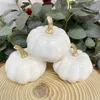 Altre forniture per feste per eventi 136 pezzi Piccole zucche artificiali Decorazioni in schiuma di zucca Raccolta zucca per l'autunno Autunno Matrimonio Ringraziamento Halloween Decorazioni per la tavola 230918