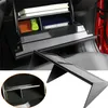 Caja de almacenamiento ABS negro copiloto, placa divisoria para Jeep Renegade 2016 UP, accesorios internos automáticos 220Z