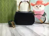 Designer luxe g fourre-tout sacs bambou 1947 mini poignée supérieure 686864 675797 dames veau 2Way sac mode femmes sac à bandoulière