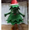 Mascotte di Natale verde Costume di alta qualità Caratteri di cartoni animati Abiti di outfit unisex per adulti Birthday Halloween Carnival Fancy Dress