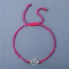 Bracelets de charme YIZIZAI Fait à la main Tibétain Arbre de vie Couple Bracelet Bracelet tressé Femmes Hommes Cadeaux d'amitié Boho Bijoux