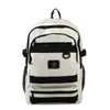 Pparies- New Backpack Men's Trendy Brand Fashion Trend Personality High School Student School Bag Korean Version Versatile Couple Backpack