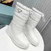 Dupe Designer Boots Women Boot Half Boot Snow Boot Nylon Locomotive Shoes Luxury Fashion Martin Boots size 35-41