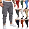 Pantalons pour hommes Hommes Solid Casual Printemps Automne Cargo Sport Bas Hip Hop Harem Slim Fit Pantalon Séchage Rapide Gym Jogging