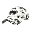 Ball Caps Spring and Automn Tie Dye Baseball Chapeau de base européen American American Men's Cap Trade extérieur Visor Soleil extérieur