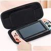 Hook Hanger Storage Bag Case Travel Bags Oled Games Main Engine Er For Switch Game Player Headphones Cash Eva Protection Box Drop Deli Dhmir